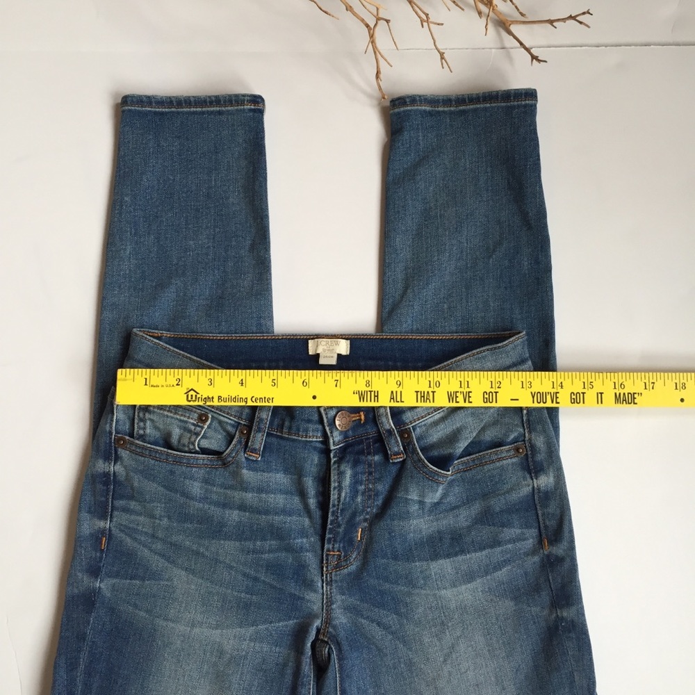 💕HP💕J Crew Skinny Crop Blue Jeans - Picture 4 of 8